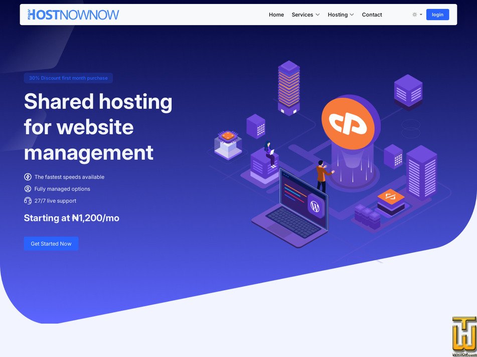 Taken on 21 April, 2026 screenshot of Robin from hostnownow.com