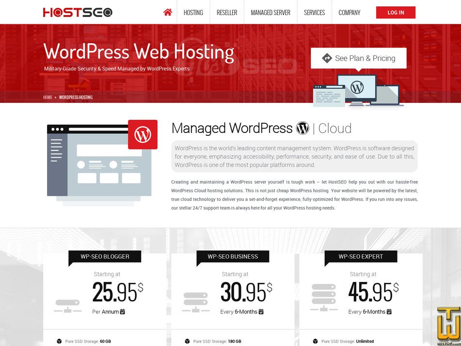 Taken on 29 January, 2026 screenshot of WP-SEO BLOGGER from hostseo.com