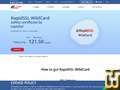 Taken on 18 May, 2026 screenshot of RapidSSL WildCard from hyperhost.ua