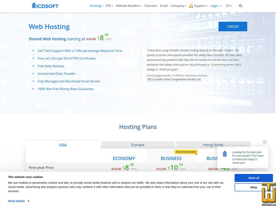 screenshot of Business Plus from icdsoft.com