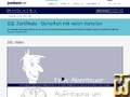 screenshot of Domain SSL Certificate from jweiland.net