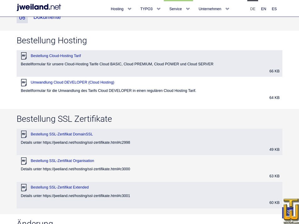 Taken on 22 September, 2026 screenshot of Cloud Server DELTA from jweiland.net
