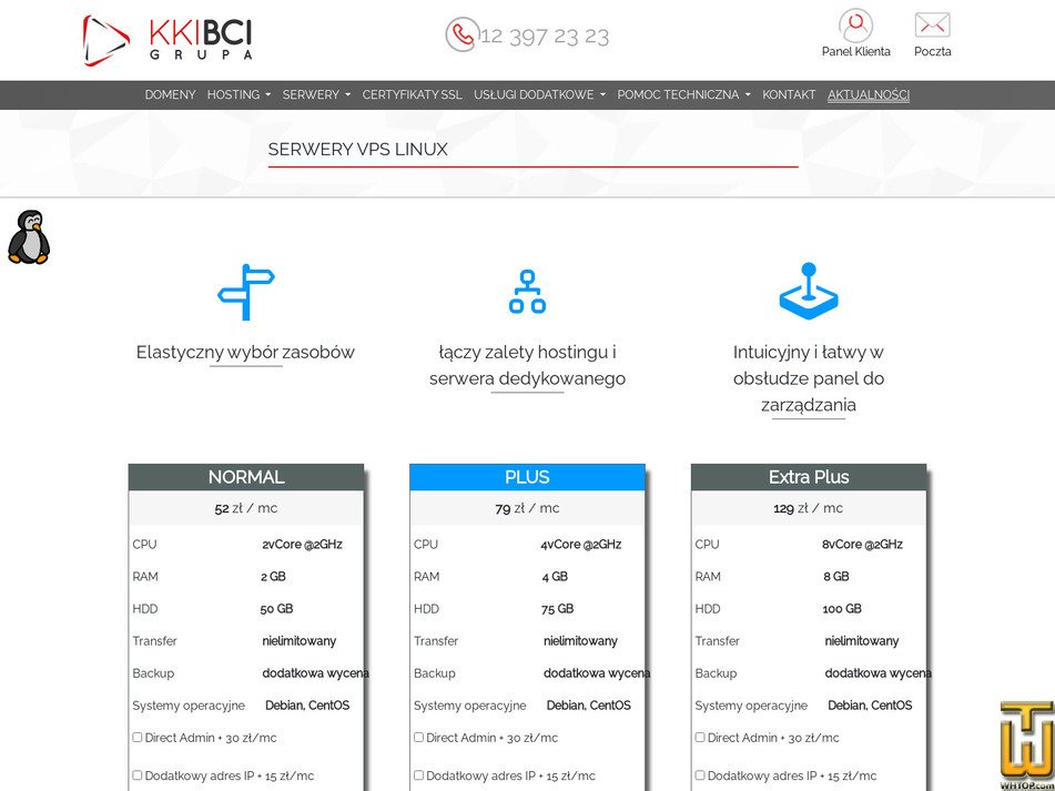 Taken on 11 September, 2026 screenshot of PLUS from kki-bci.pl