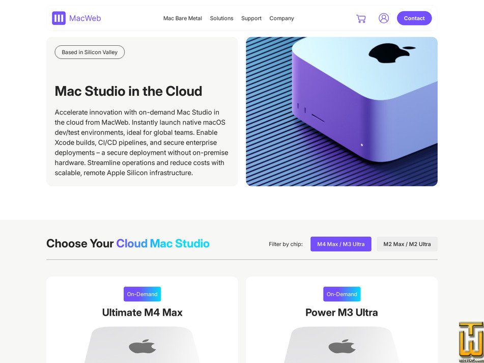 Taken on 13 February, 2026 screenshot of Base M2 Max from macweb.com
