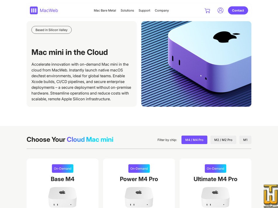 Taken on 13 February, 2026 screenshot of Power M4 Pro from macweb.com