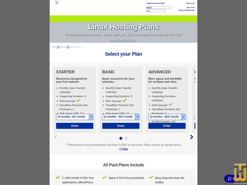 captura de pantalla de Professional desde marcaria.com