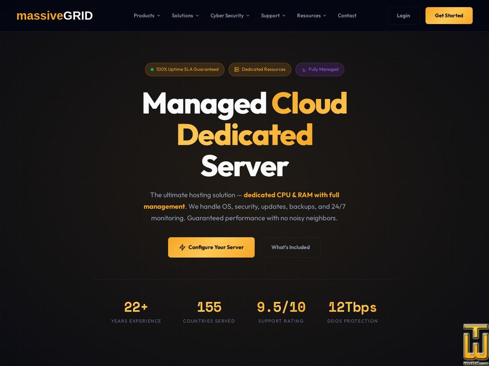 Taken on 27 July, 2026 screenshot of High Availability Cloud Dedicated Server 16 from massivegrid.com