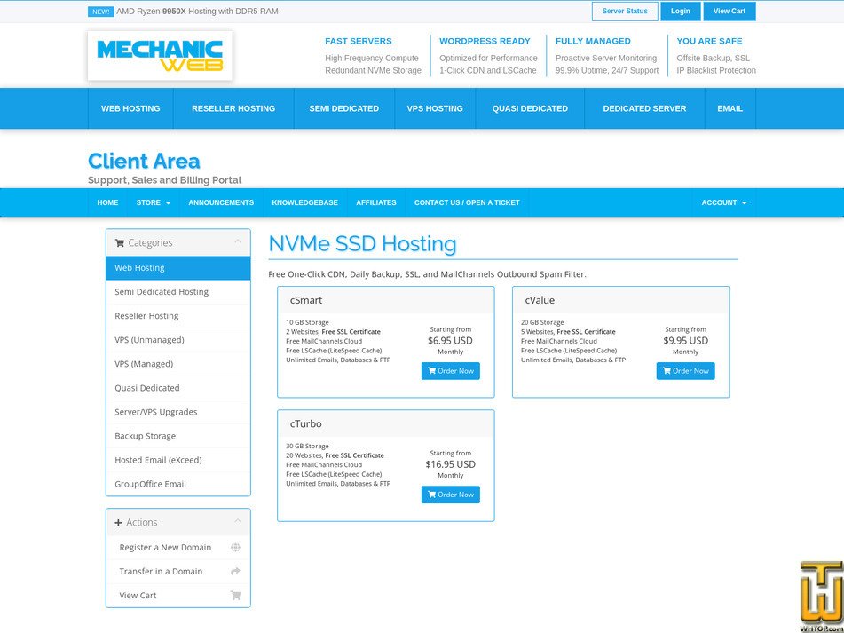 screenshot of Value from mechanicweb.com