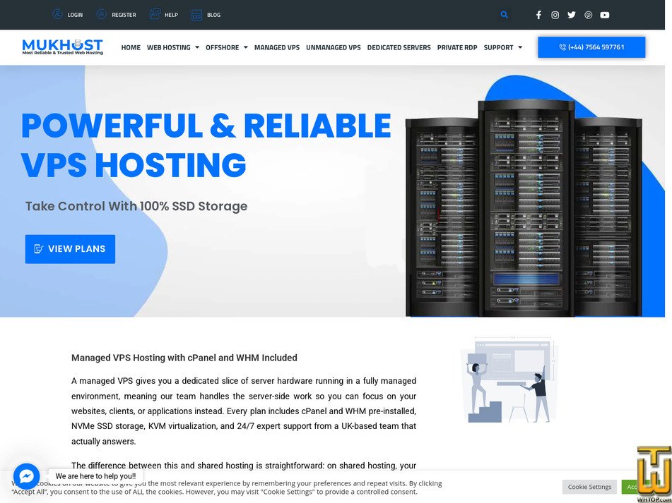 Taken on 2 October, 2026 screenshot of Managed VPS 4 GB from mukhost.com