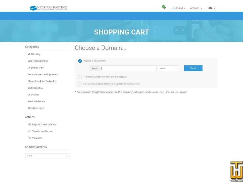Taken on 3 February, 2026 screenshot of Hosting Reseller Mx2 from netcrohosting.com