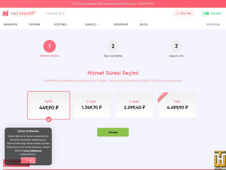 Taken on 16 February, 2026 screenshot of Quantum Reseller from netkreatif.com.tr