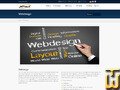 screenshot of Webdesign from netsite.lu