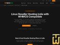 Taken on 24 July, 2026 screenshot of Linux Reseller Hosting from netspaceindia.com