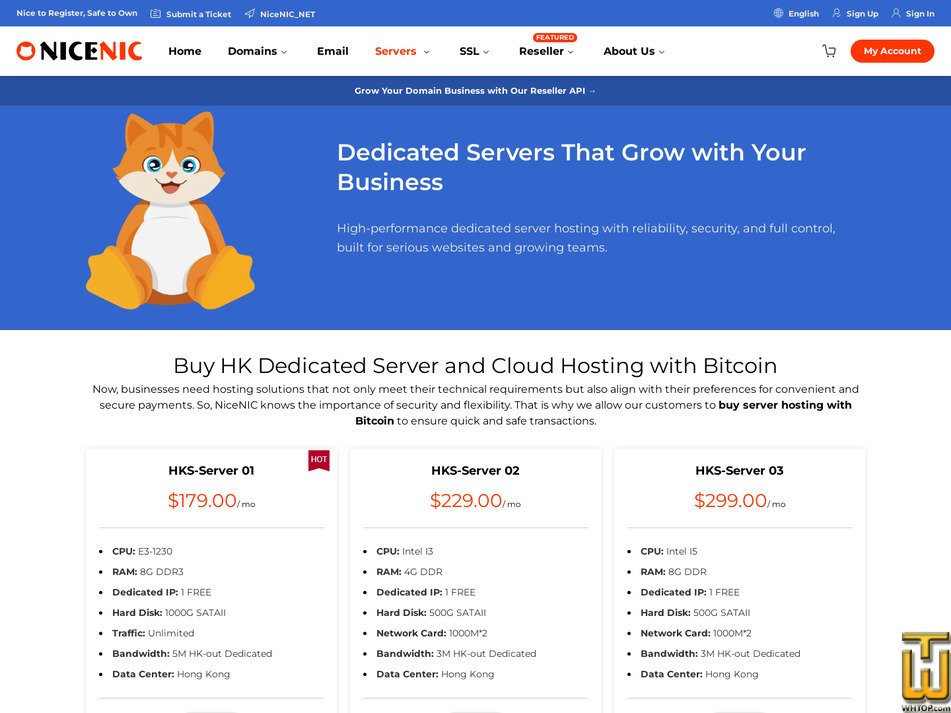 screenshot of HKS-Server 02 from nicenic.com