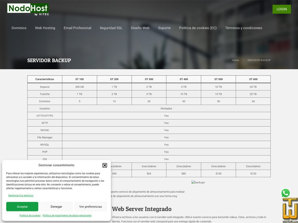 Taken on 3 August, 2026 screenshot of ST 500 from nodohost.com
