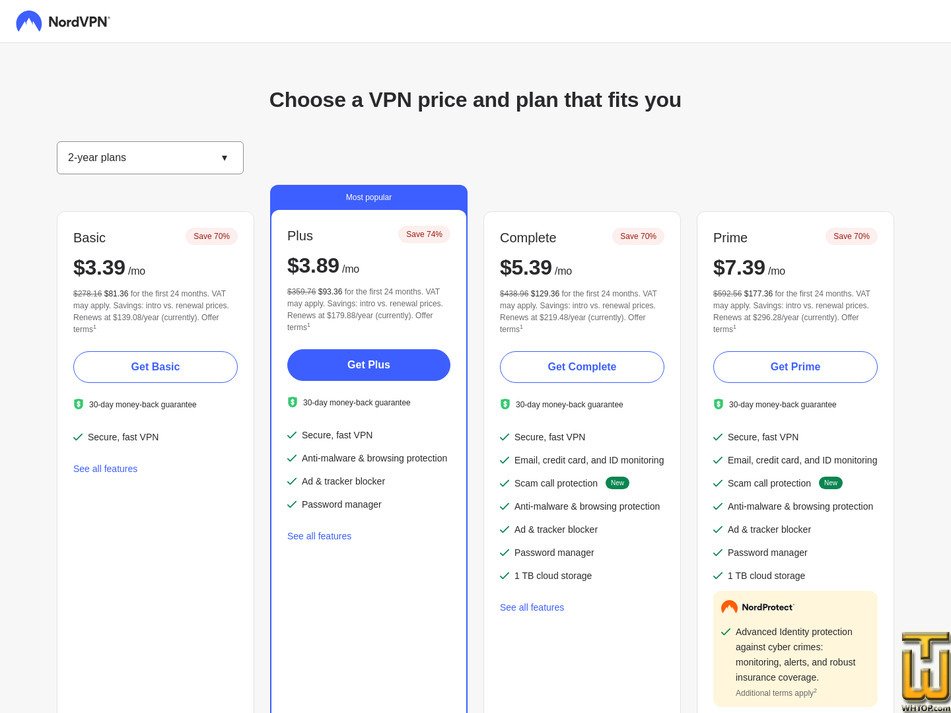 screenshot of Ultra from nordvpn.com