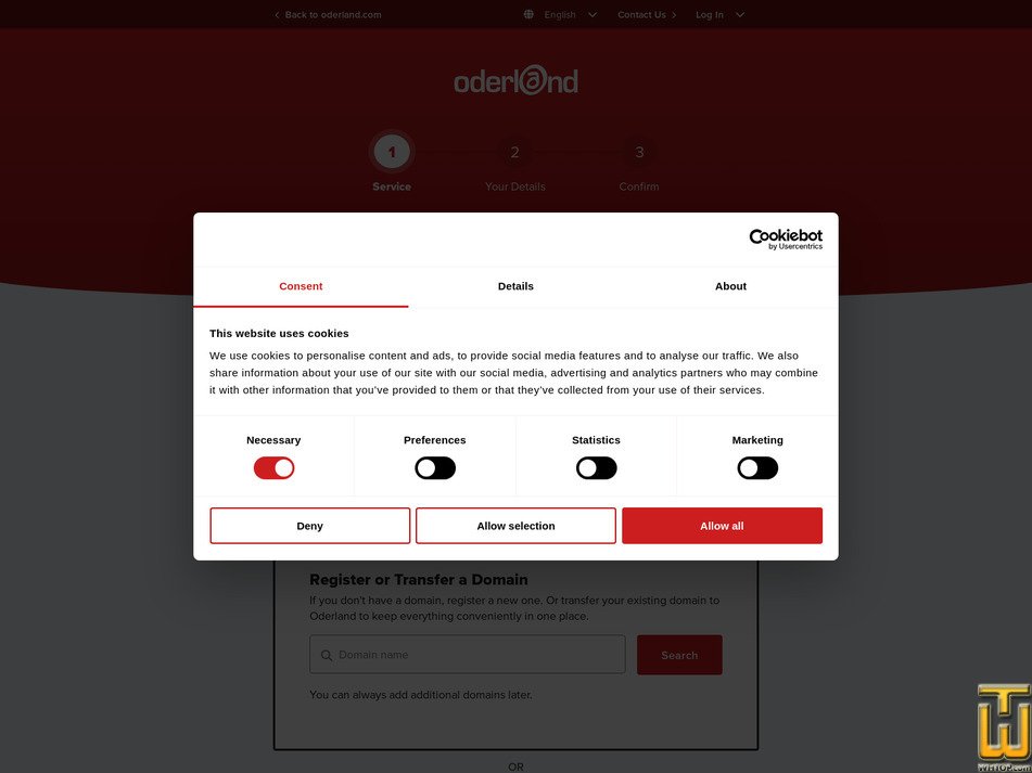 Taken on 27 April, 2026 screenshot of Premium Large from oderland.se