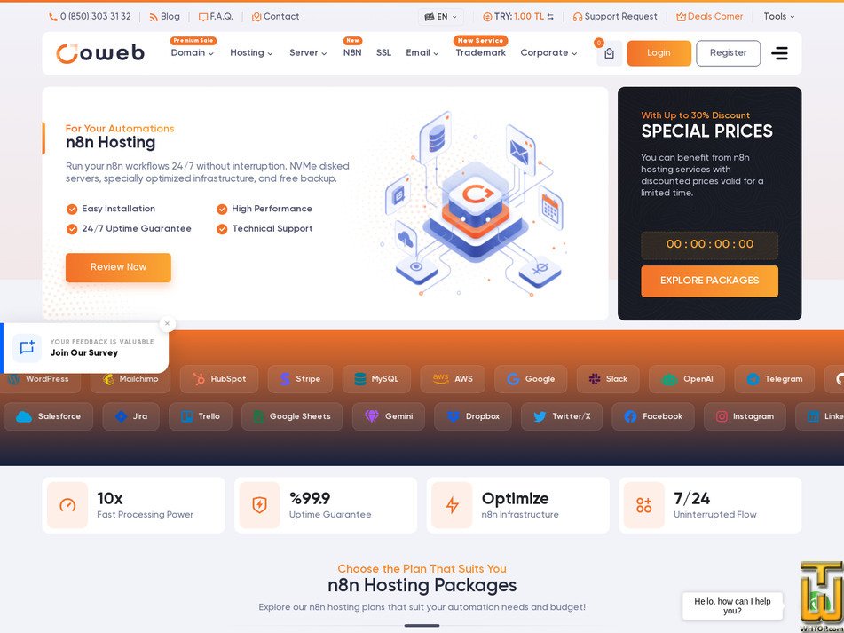 Taken on 27 February, 2026 screenshot of N8N Workflow from oweb.net.tr