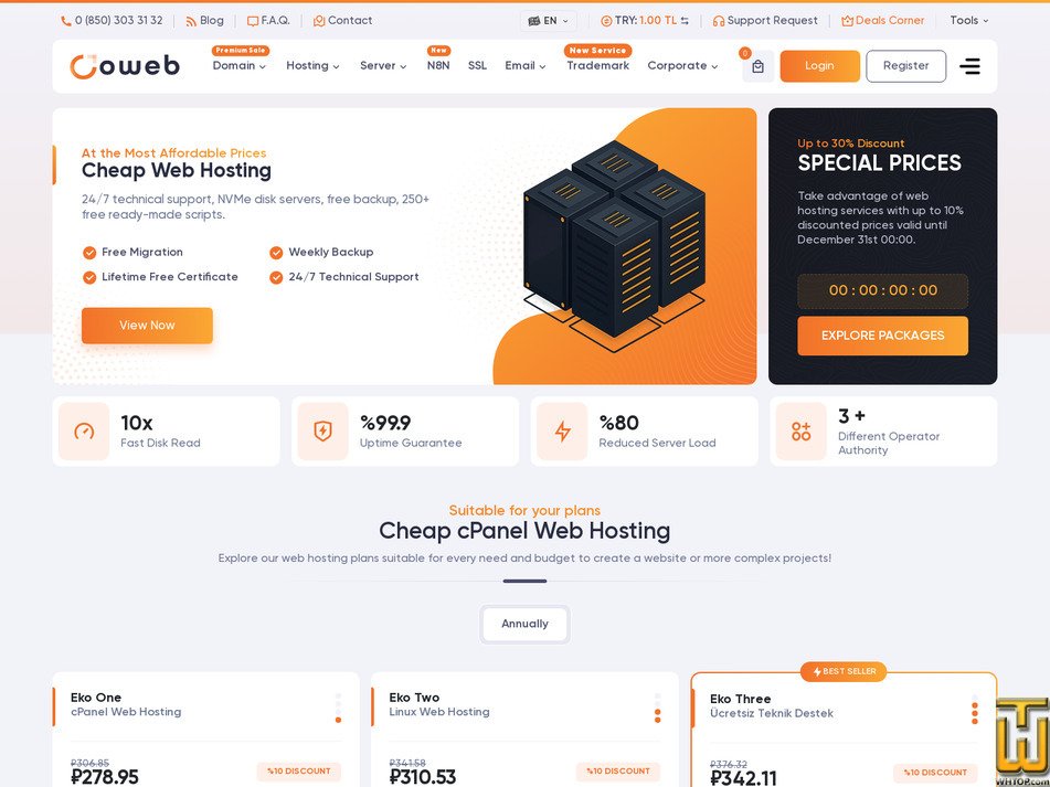 Taken on 27 February, 2026 screenshot of Eko Three from oweb.net.tr