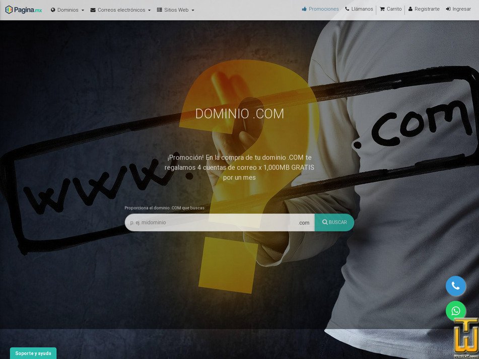 Tomado en 21 julio, 2026 captura de pantalla de .COM desde pagina.mx