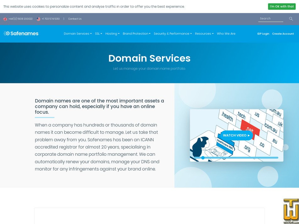 Taken on 11 February, 2026 screenshot of .COM from safenames.net