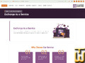 screenshot of Exchange As a Service from sahara.com