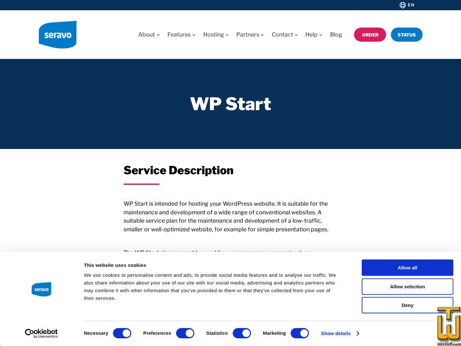 Taken on 16 May, 2026 screenshot of WP Start from seravo.com