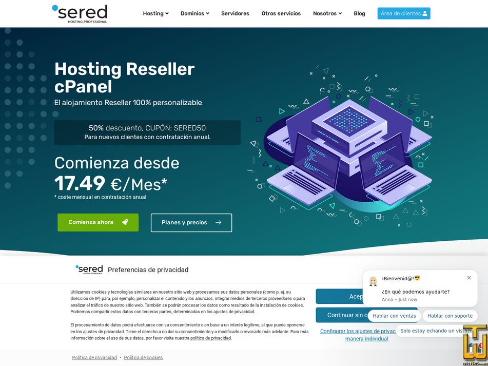 screenshot of Plan M from sered.net