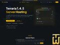 screenshot of Terraria 1.4.5 Server Hosting from serverprism.com