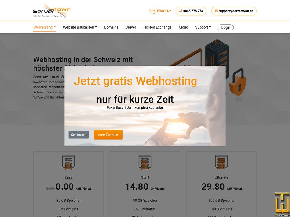 screenshot of Ultimate from servertown.ch