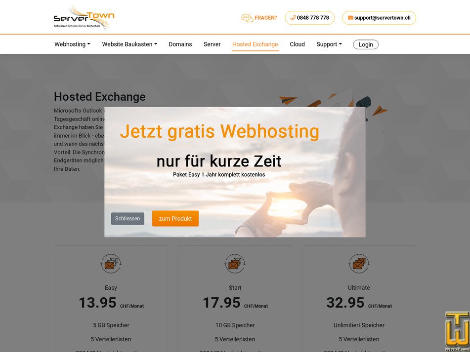 screenshot of Ultimate from servertown.ch