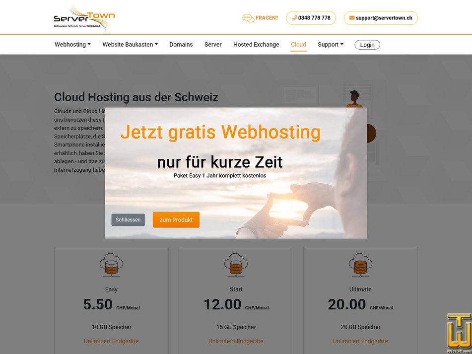 screenshot of Ultimate from servertown.ch