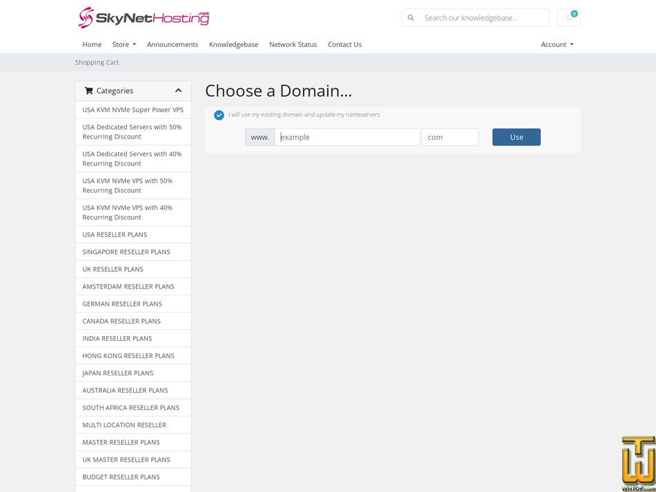 Taken on 4 January, 2026 screenshot of Japan VIP from skynethosting.net