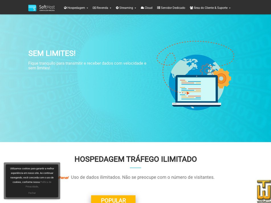 Taken on 4 September, 2026 screenshot of Unlimited Fast from softhost.com.br