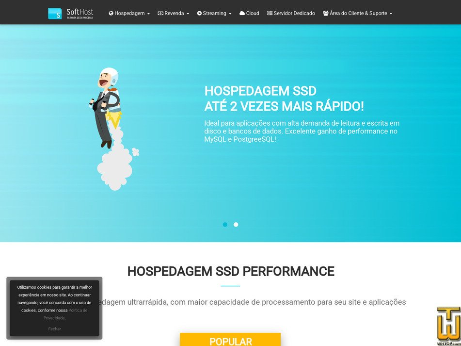 Taken on 4 September, 2026 screenshot of SSD Boost from softhost.com.br