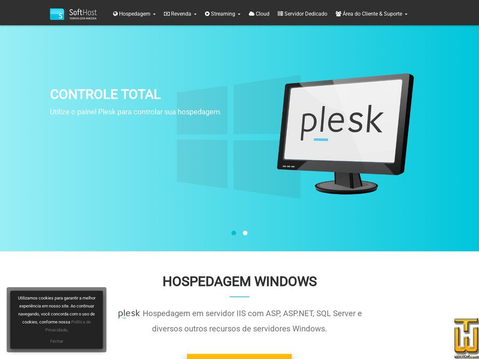 Taken on 4 September, 2026 screenshot of Windows Medium from softhost.com.br
