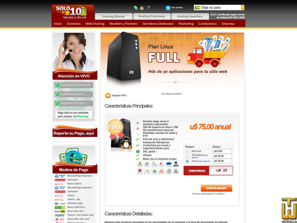 Tomado en 23 julio, 2026 captura de pantalla de FULL desde solo10.com