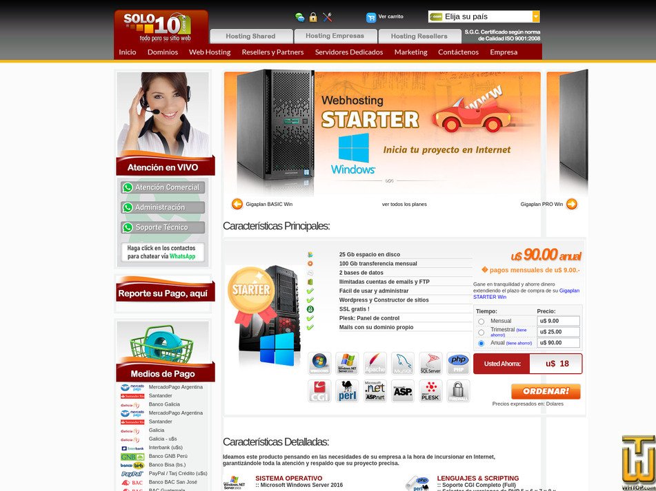 Taken on 23 July, 2026 screenshot of STARTER from solo10.com