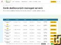 screenshot of Dedikovany server LEGACY-1 from spolehlive-servery.cz