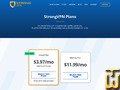 Taken on 23 July, 2026 screenshot of 1 month from strongvpn.com