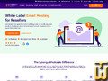 zrzut ekranu z White-Label Email Hosting for Resellers Plan