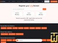 screenshot of .org Domain Registration from temok.com