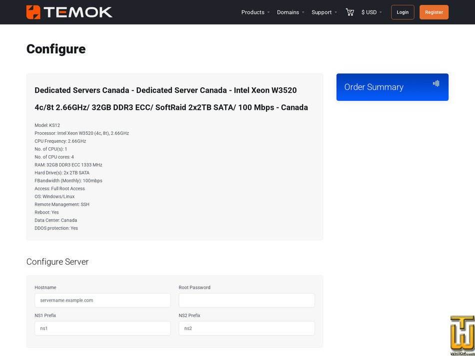 Taken on 27 July, 2026 screenshot of Intel Xeon W3520 (4c, 8t) - 2.66GHz from temok.com