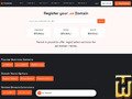 Taken on 14 July, 2026 screenshot of .ae Domain Registration from temok.com