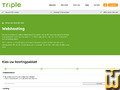 screenshot of Hosting Small from triple.nl