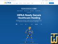 Taken on 7 October, 2026 screenshot of HIPAA Hosting from ultrawebhosting.com
