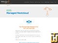Taken on 10 August, 2026 screenshot of Nextcloud — BYO Email from velocityhost.com.au
