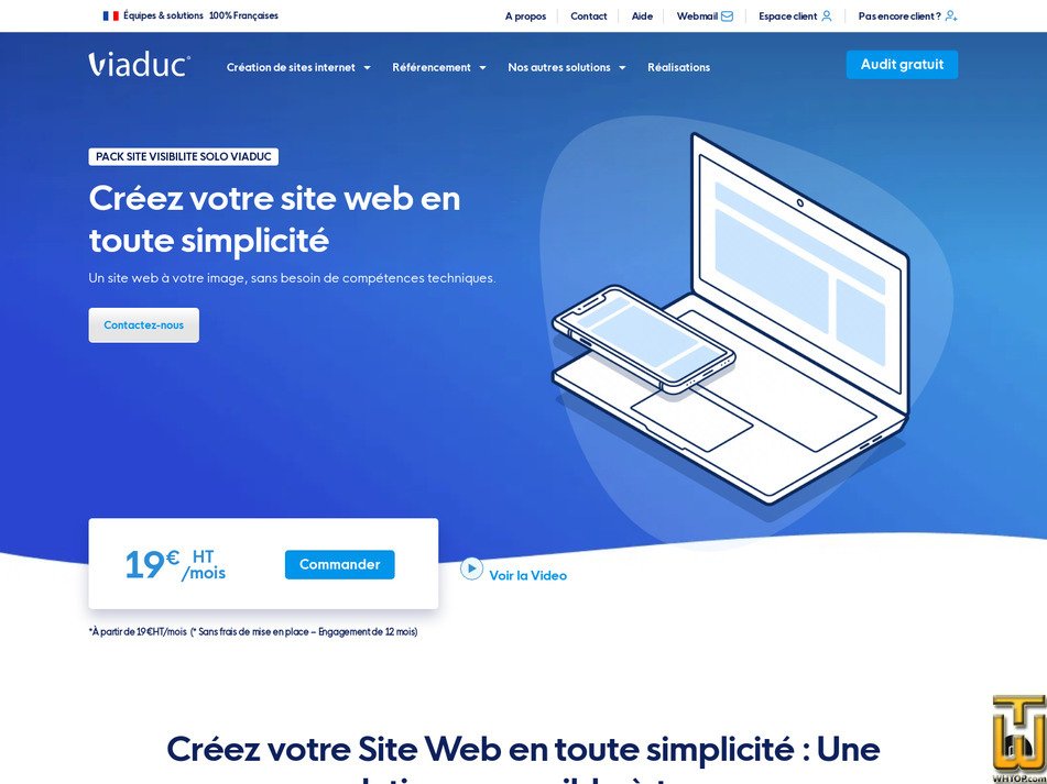 screenshot of Visibilité SOLO from viaduc.fr