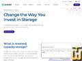 screenshot of Reserved Capacity Storage from wasabi.com
