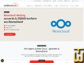 Taken on 17 September, 2026 screenshot of Nextcloud Profi from webhostone.de